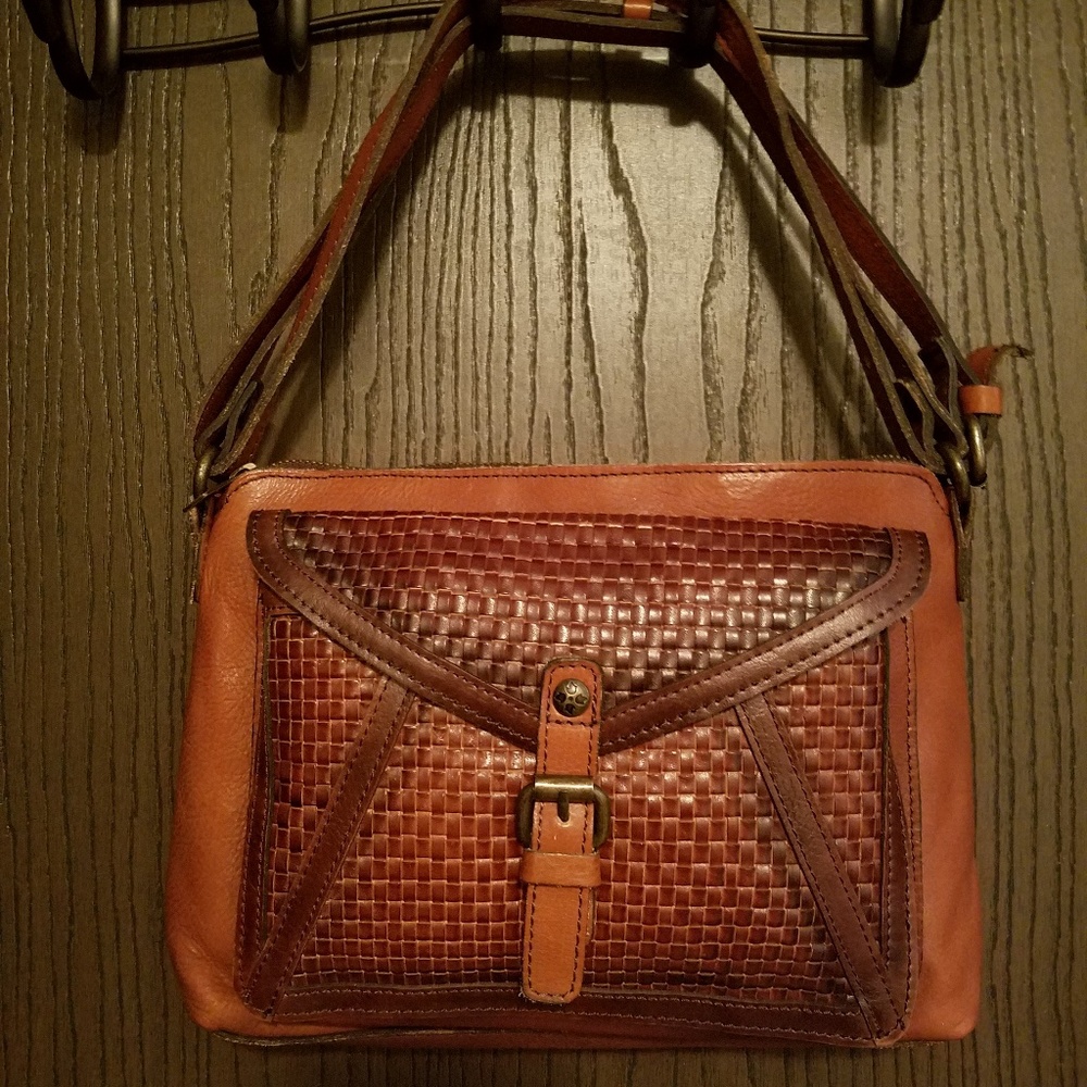 Patricia Nash Italian Leather Crossbody bag